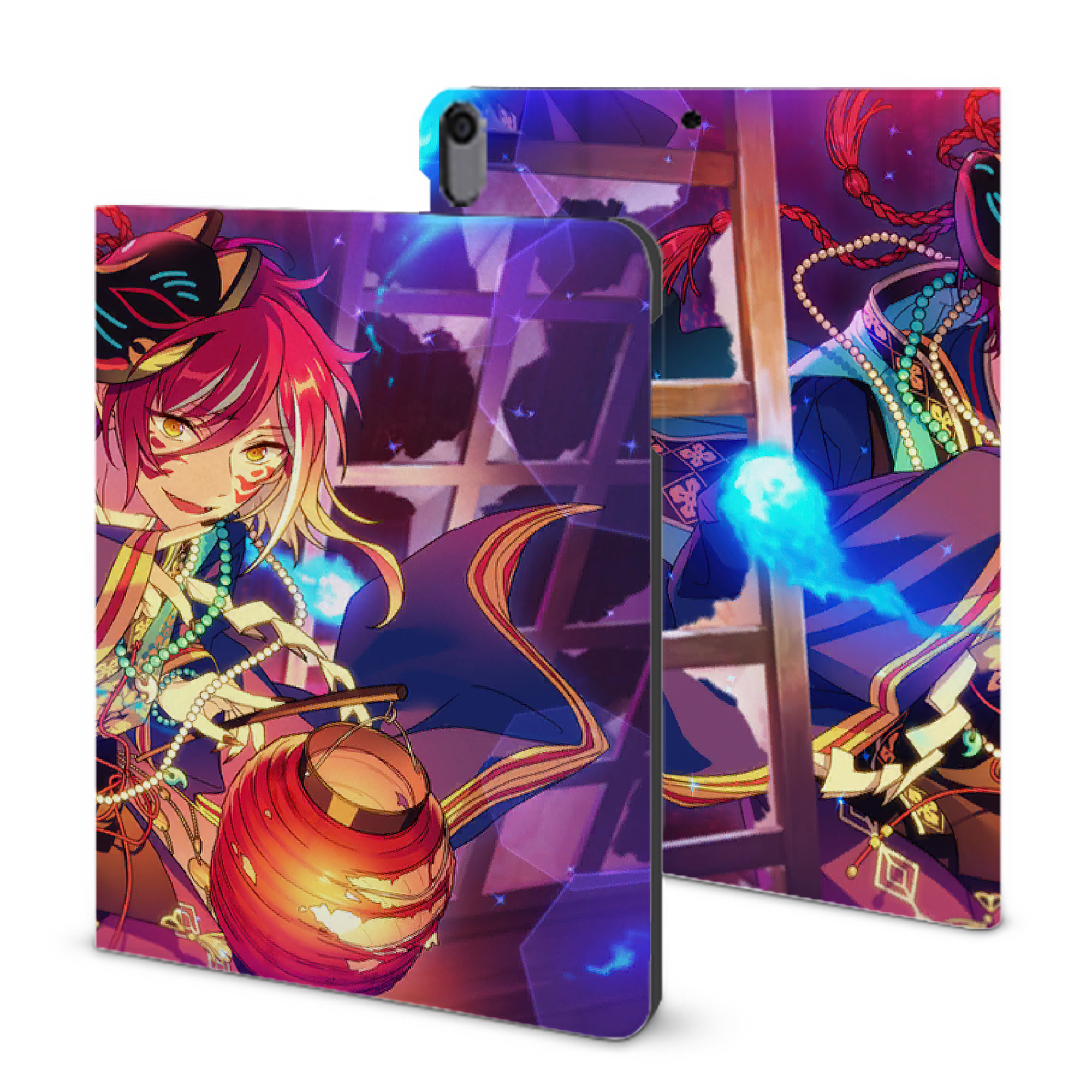 （画像用） あんさんぶるスターズ! Ensemble Stars IPad ケース ブック型 PUレザー TPU 耐衝撃 軽量 薄型 ペン収納なし 全面保護 IPad 各モデル対応